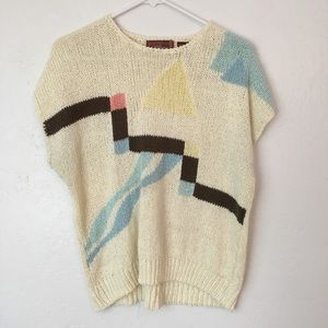 Worthington Cap Sleeved Sweater -Size Medium